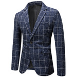 Осенняя модная куртка, мужской пиджак классического кроя, костюм, подходит для импорта, оптовые продажи
