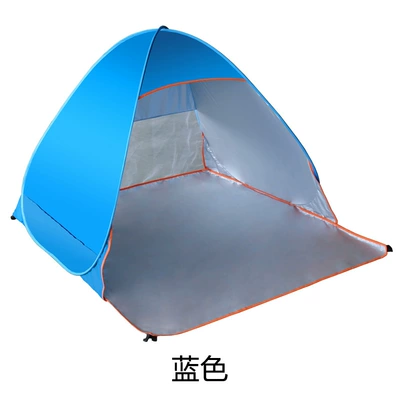 Sunscreen Beach Tent Çadırlar - blue-double