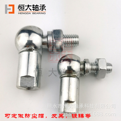 廠家直銷  萬向彎杆軸承  CS10汽車球頭 M6連杆轉向拉杆農機配件