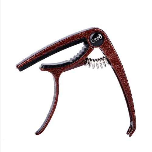 Zinc alloy capo electric guitar capo ukulele multifunctional folk classical plating accessories