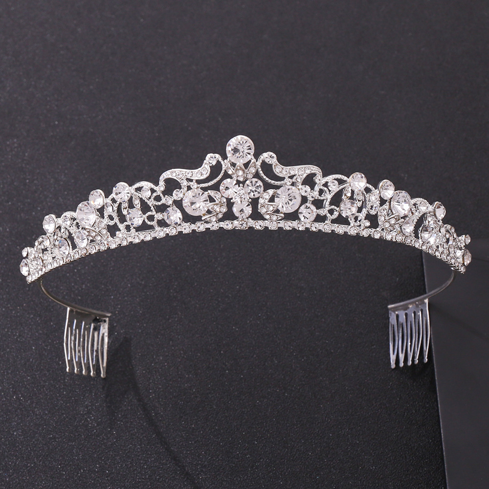 Elegant Crown Alloy Rhinestone Crown 1 Piece display picture 1