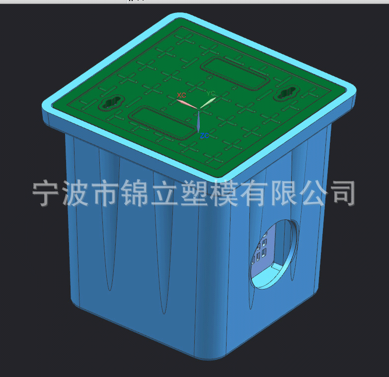 开发制造供应玻璃钢模具 BMC井桶 SMC井桶 井盖模具