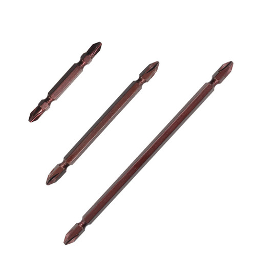 S2 double-ended cross-wind batch batch bit PH2 electric driver screwdriver bit hand drill bit 65-200mm