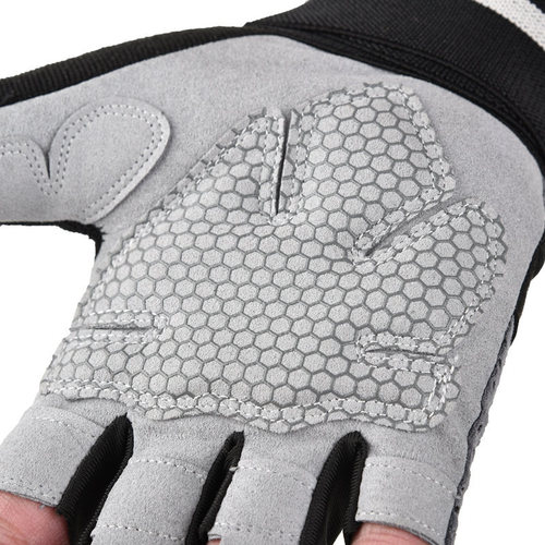 Weightlifting fitness gloves women's breathable non-slip wrist sports dumbbell half-finger sports gloves power belt deadlift