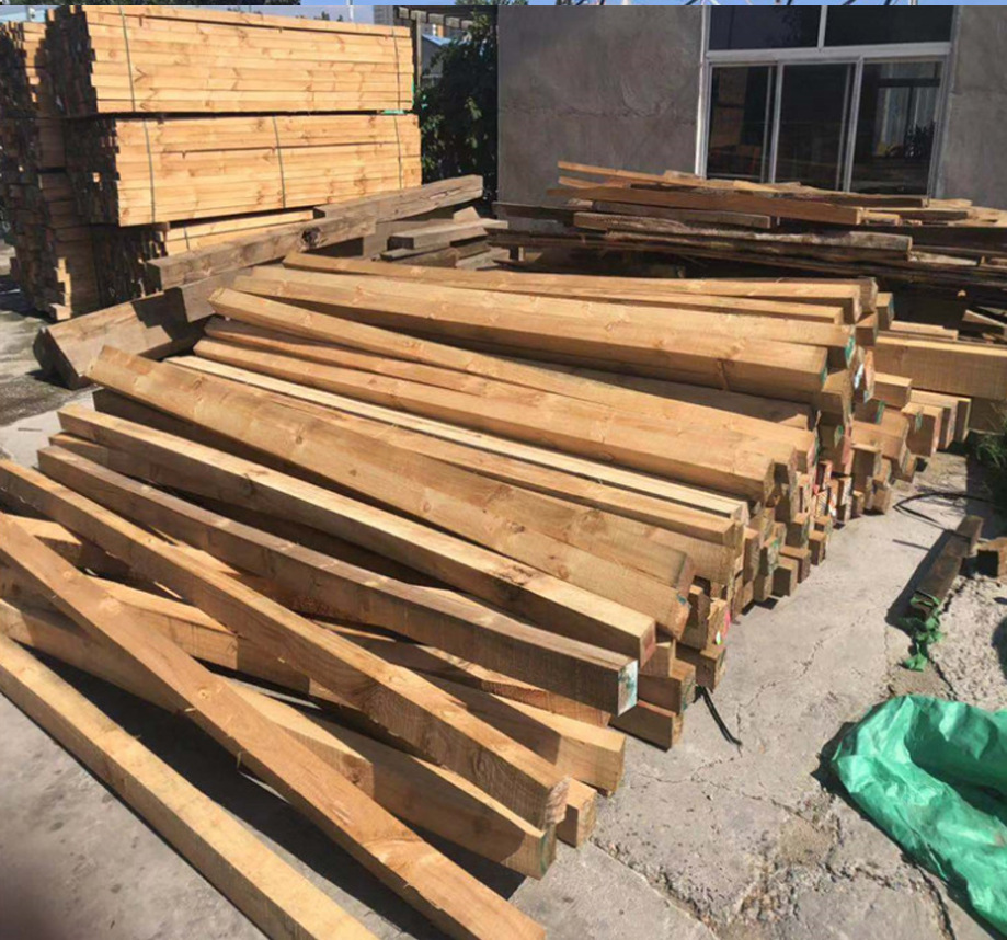 全新防腐枕木2.5 m辐射松枕木道岔防腐素枕木按使用说明书