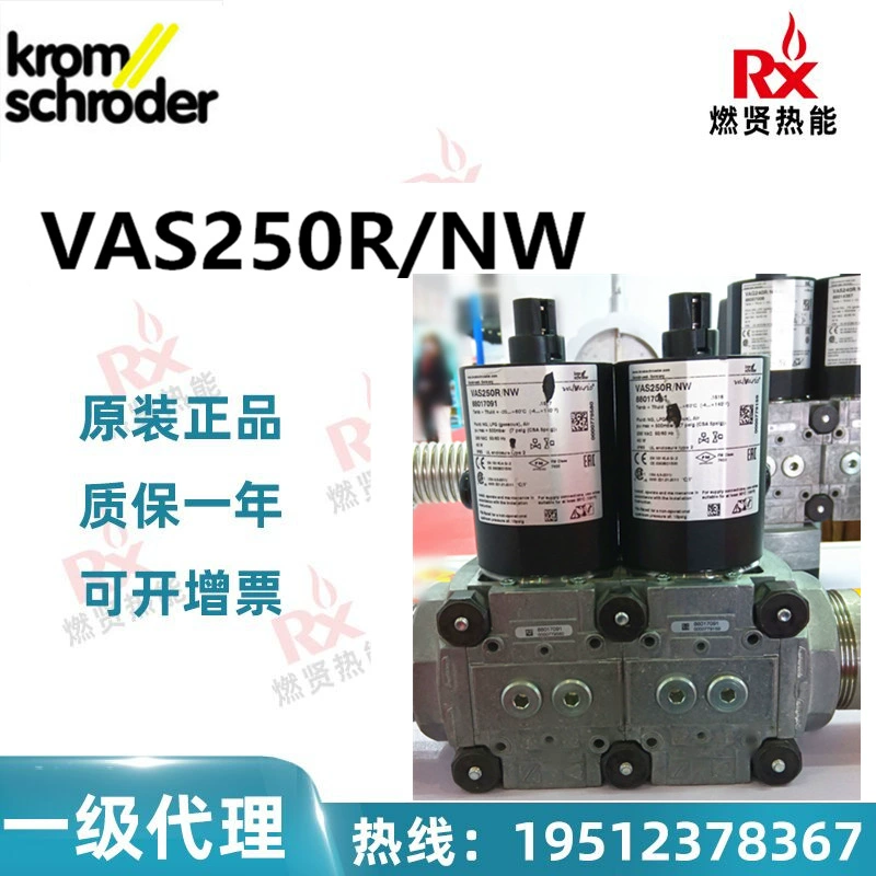 Германия Kromschroder hokod VAS 250R/NW газовый комбинированный электромагнитный клапан на складе 20