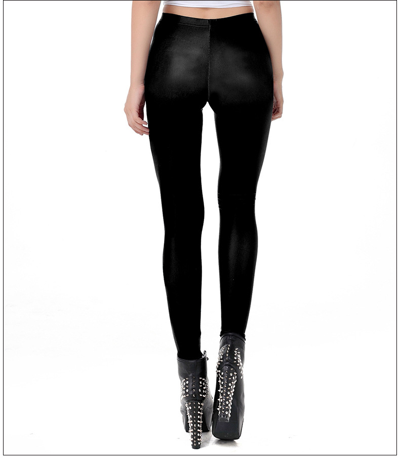 Horror 3D Skull Printed Leggings NSNDB78606