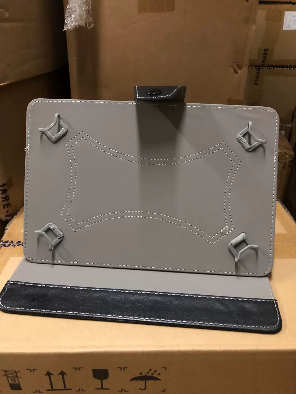 10寸水晶纹拉钩皮套10.2寸拉钩皮套10.5寸四拉钩保护套批