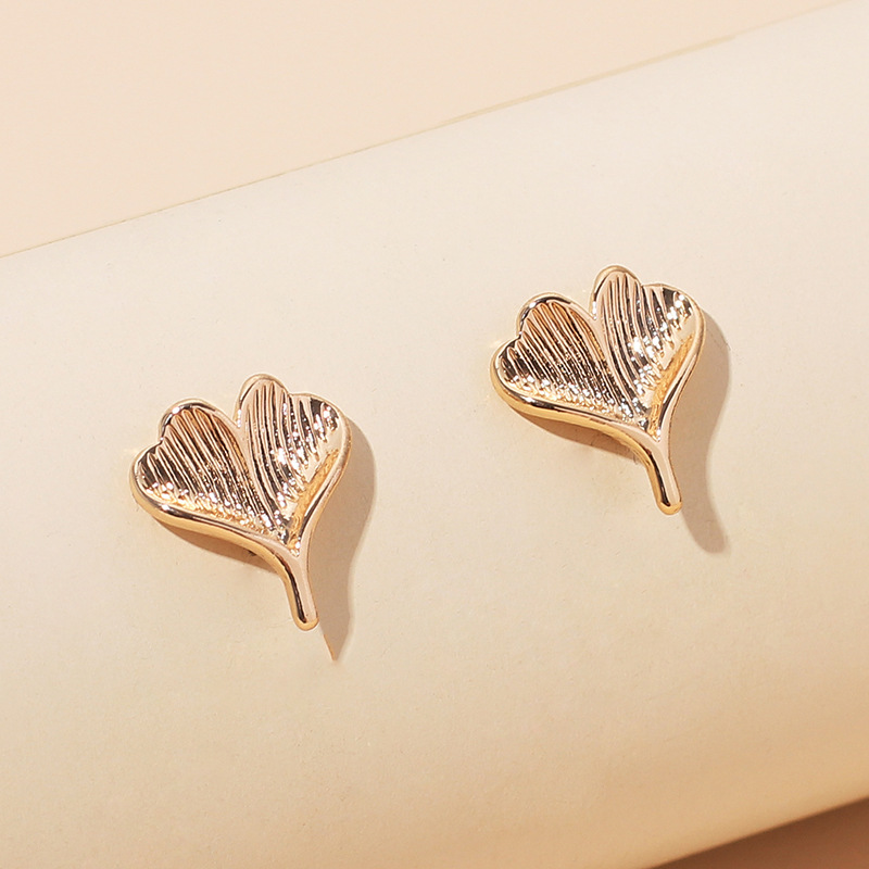 3g Weight Earrings, Ear Studs Classification Wedding, Travel Occasion Women'S Gender INS Style, Vintage Style Style Gold, Silver Color Fashion Irregular Fishtail Earrings 2