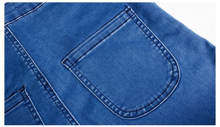 Odzież damska Wysoka talia, slim, stretch, dwustronnie wycięte dżinsy, spodnie damskie, ołówkowe spodnie_voghion.com