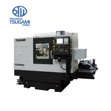 日本津上G350端面外圆磨 平床身硬轨 斜进式精密数控外圆磨床