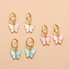 Fashionable brand small design earrings, trend advanced set, simple and elegant design