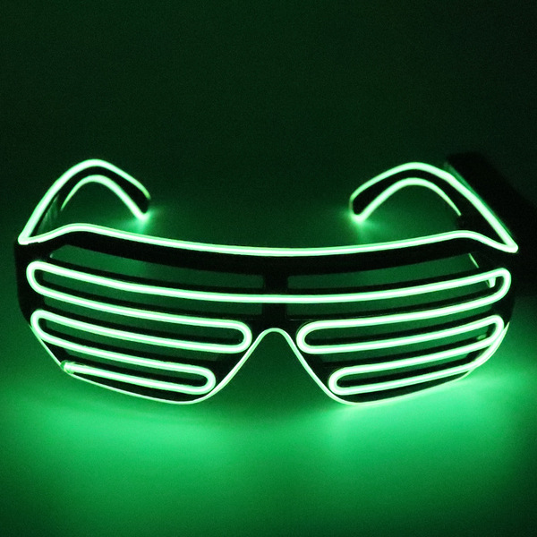 Wireless fluorescence glasses