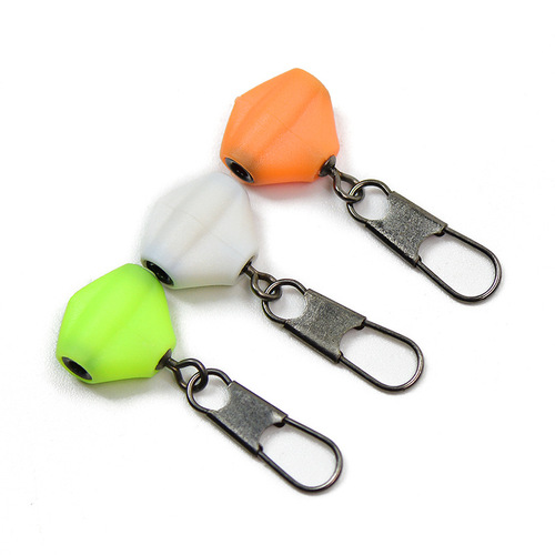 Flat Awa plug-in sliding floating sea fishing vertical floating resistance-free stainless steel connector plug-in Ah wave buckle connection ring