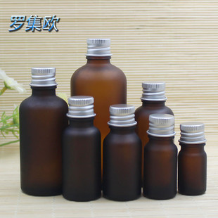 5ml-100ml��ɫĥɰ��������ƿ șˮ��ˮ���yƷ���b��ƿ���X�w����