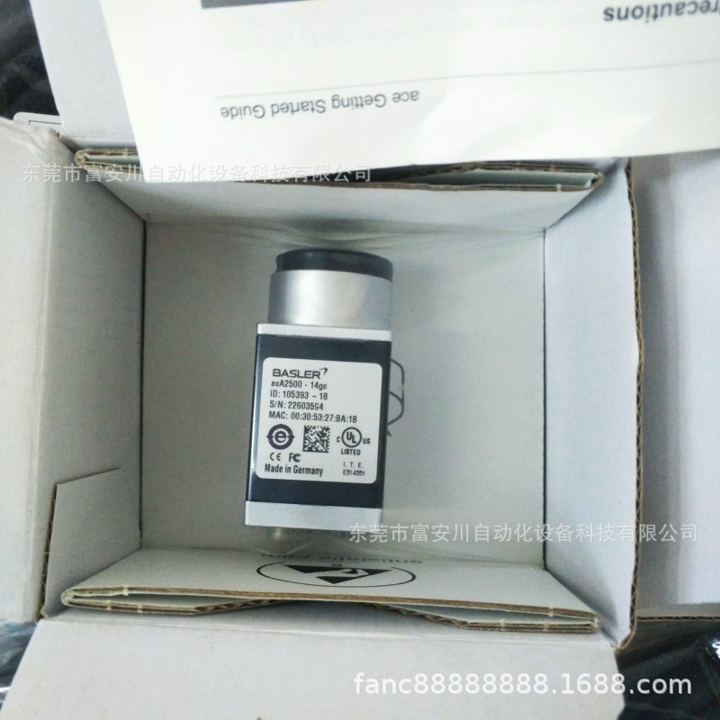 aca645-100gm工业相机basler黑白30万像素网口 6月现货议价