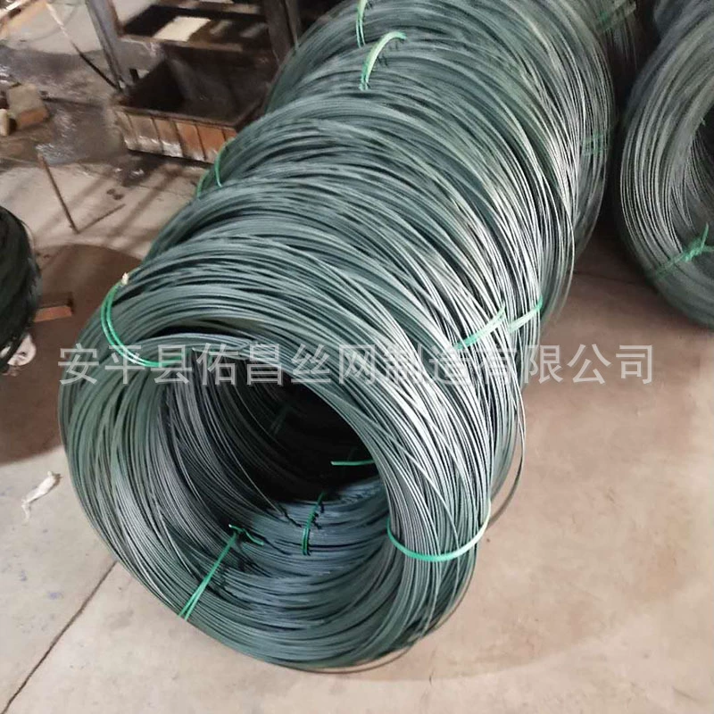 Plastic iron wire PVC gardening bag plastic galvanized silk gardening shape bundle silk coating plastic wire