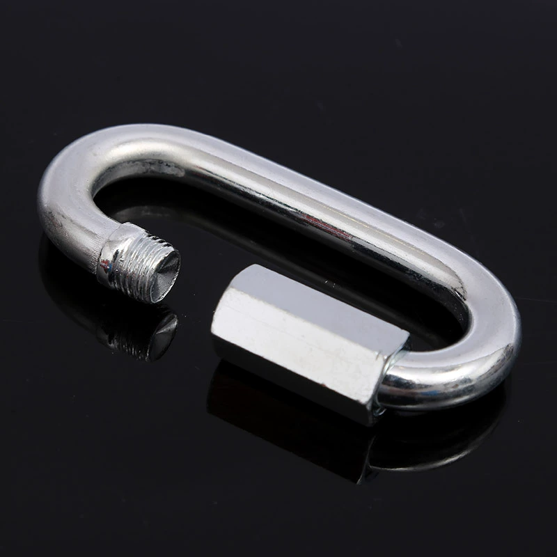 Factory wholesale fast connection ring security buckle chain connecting ring climb runway climbing buckle