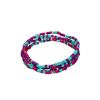 Accessory, universal multicoloured beaded bracelet handmade, elastic chain, European style, simple and elegant design