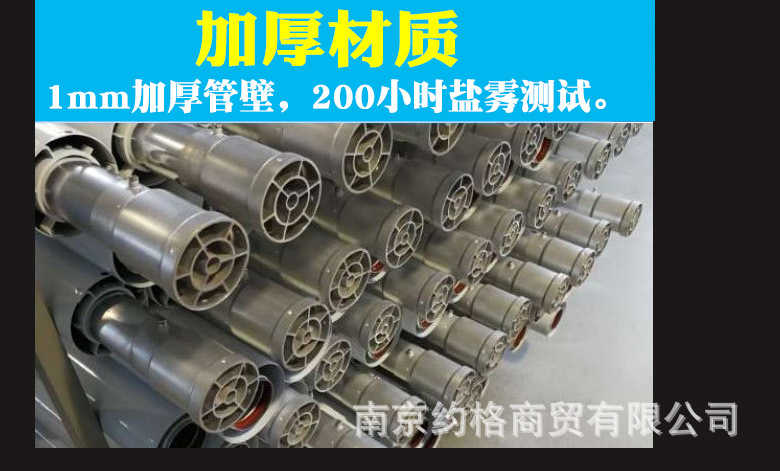 Дымоход алюминиевый Shenjia труба 20см