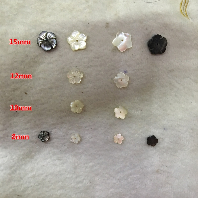 Factory Direct sales 8 ~ 20mm shell flower White Butterfly shell black butterfly shell polishing carving diy jewelry accessories earrings Factory Direct sales 8 ~ 20mm shell flower White Butterfly shell black butterfly shell polishing carving diy jewelry accessories earrings