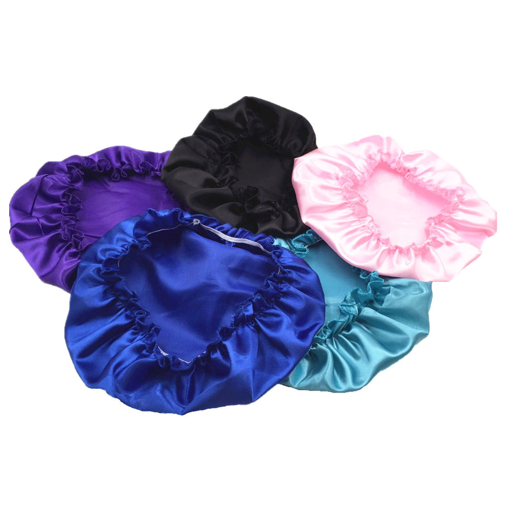 Women's Fashion Solid Color Eaveless Shower Cap display picture 4