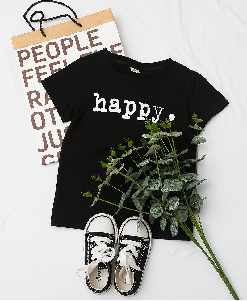 Simple Style Letter Cotton T-shirts & Shirts display picture 1