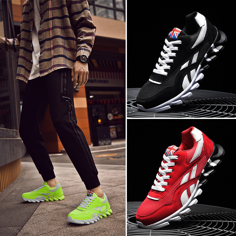 2020 gym shoes Spring Trend new pattern Blade Korean Edition ventilation Foreign trade Large Men's Shoes Stall