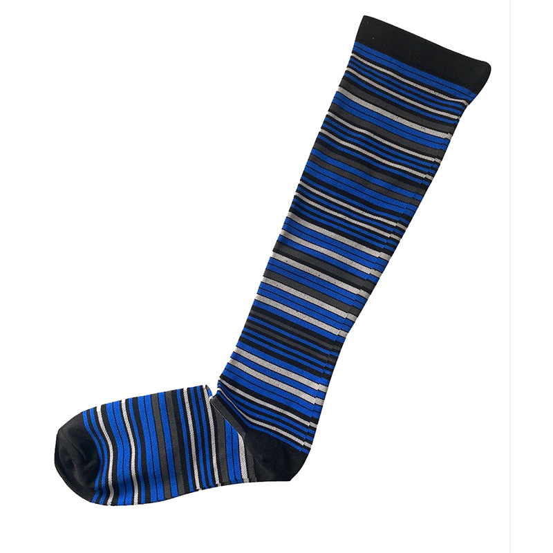 Unisexe Des Sports Géométrique Fibre D'acétate Nylon Crew Socks Une Paire display picture 8