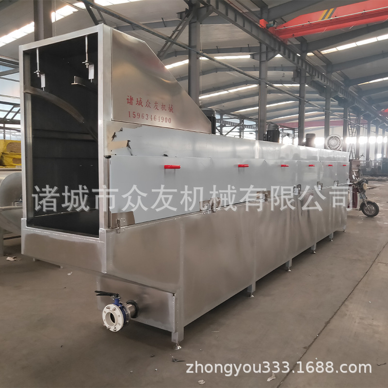 诸城众友屠宰设备 鸡鸭鹅浸烫机 浸烫池杀鸡流水线  家禽设备做1