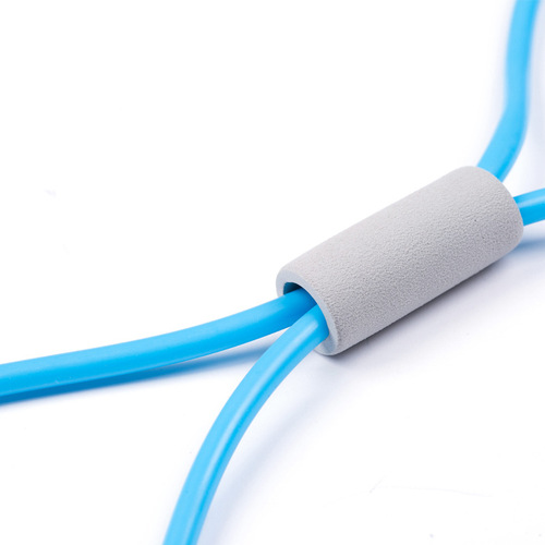 8-character yoga tensioner 8-character tension rope girls' chest expansion tension belt bodybuilding yoga fitness equipment breast expansion equipment