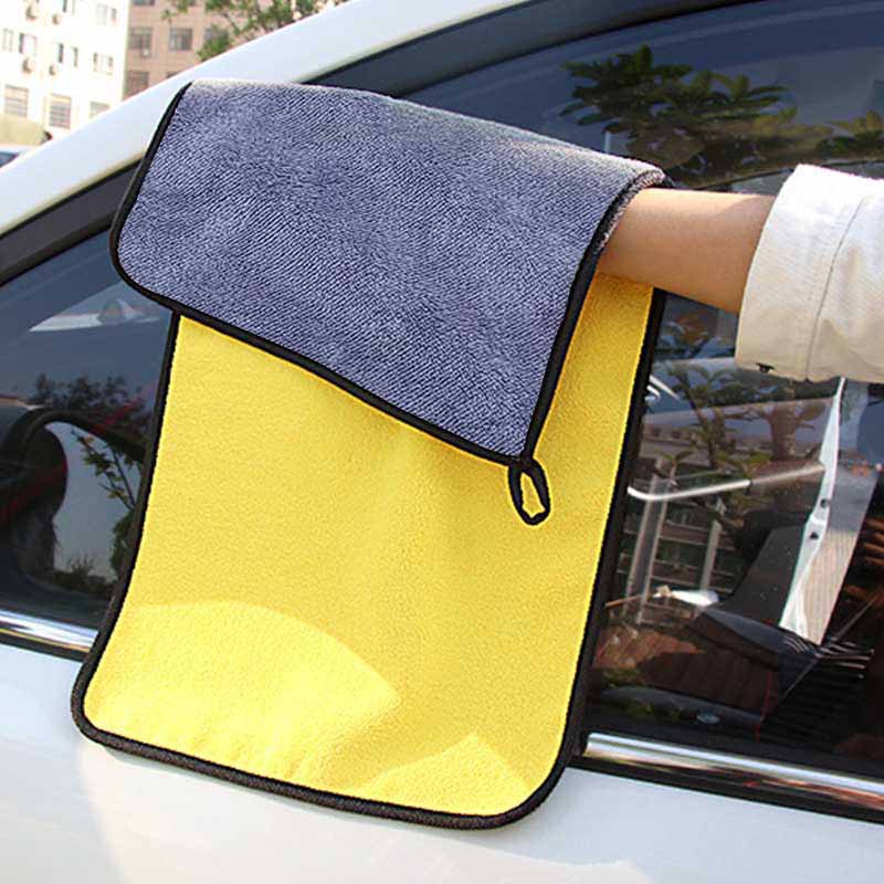 Car Wash Coral towel Cleaning cloth water uptake thickening Hairfalling automobile Glass Mark Dishcloth Dedicated