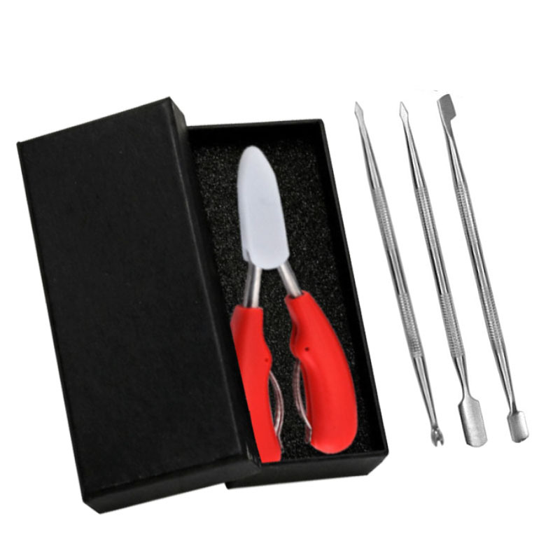 现货供应不锈钢鹰嘴钳套装单个甲沟炎专用指甲刀美甲工具修指甲钳|ms