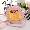 Fashionable cartoon small polyurethane trend children's bag, 2022, Korean style