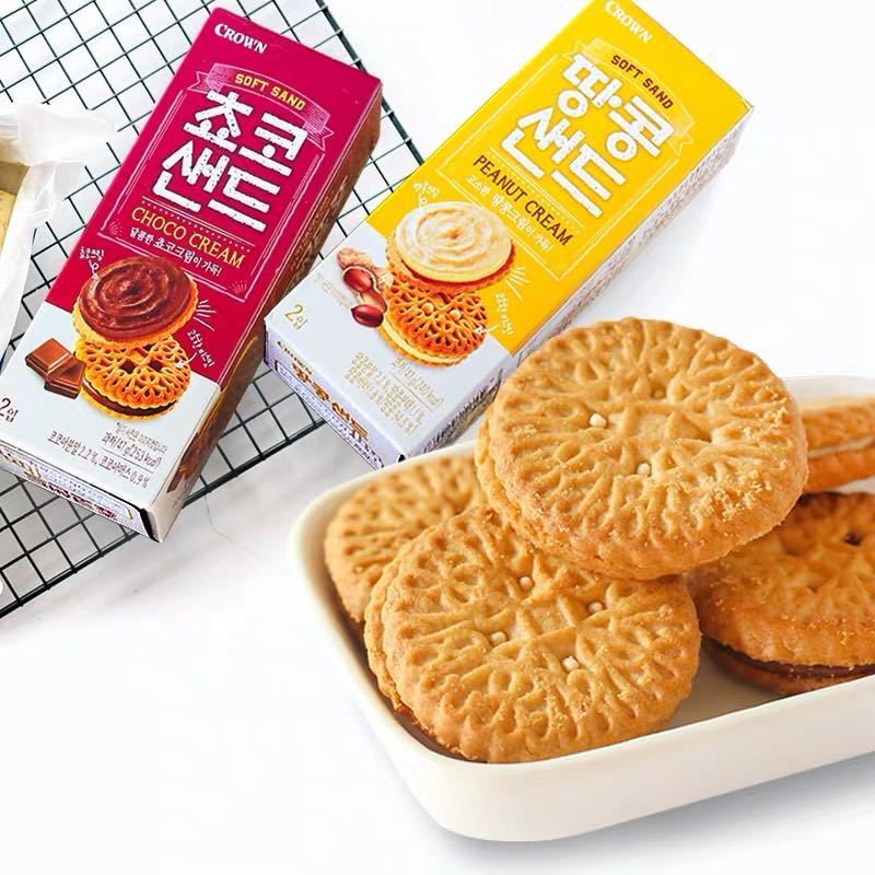 FCL Korea crown Clarion chocolate Biscuits 47g Office Small snacks