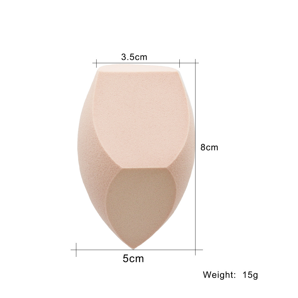 1 Quantity Hydrophilic Polyurethane Material Simple Style Solid Color Hydrophilic Polyurethane Makeup Sponge 1