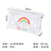 Tide, transparent capacious Japanese cute pencil case for elementary school students, for secondary school