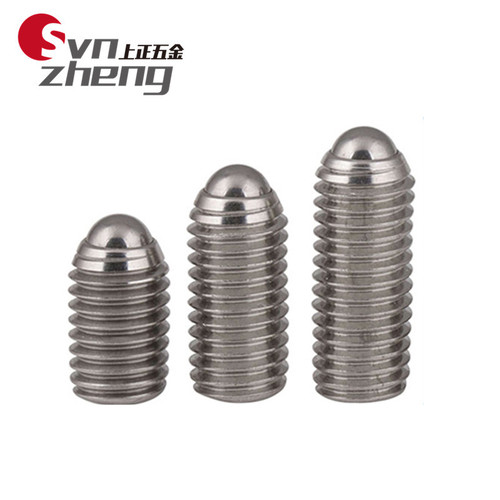 304 stainless steel hex socket ball head set screw locating ball no head set screw M3M4M5M6M8
