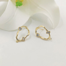 DIY�Ʒ���S925���y��~僽�E�A����ʯ���h�M���~�14K����