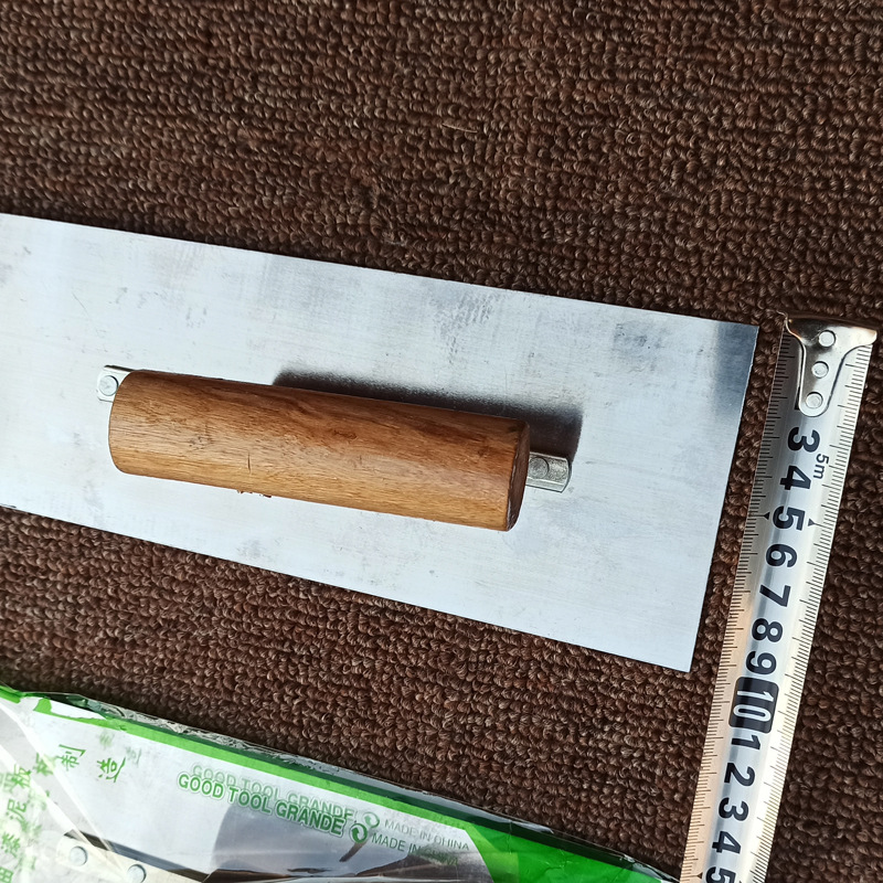 厂家供应抹泥板钢木柄抹泥刀塑柄加厚平抹子工具灰板灰匙木把泥板-阿里巴巴