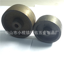 1寸铸铁脚轮全铁轮子CW283 定向1寸1.25寸1.5寸2寸2.5寸3寸万向齐
