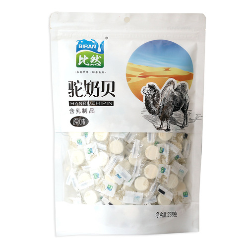 Dromedary milk chips, dried milk chips, Inner Mongolia dairy products, dromedary milk, dromedary milk bar, dairy products, 238g