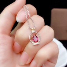 ���F�ʹڿ�S925�y���pɫ��5*7mm ���� �y� ��� Ů��Q ����