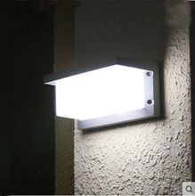 led简约户外防水入户门前灯阳光房灯感应家用过道50W门头灯