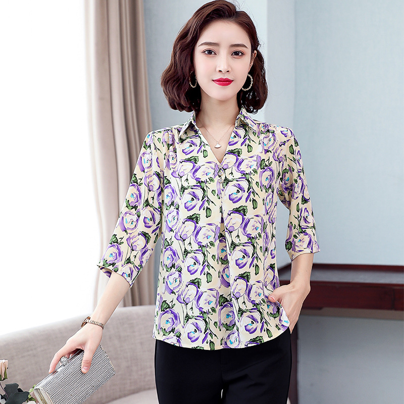 Chemisier en Mousseline de soie - Ref 3429274 Image 9