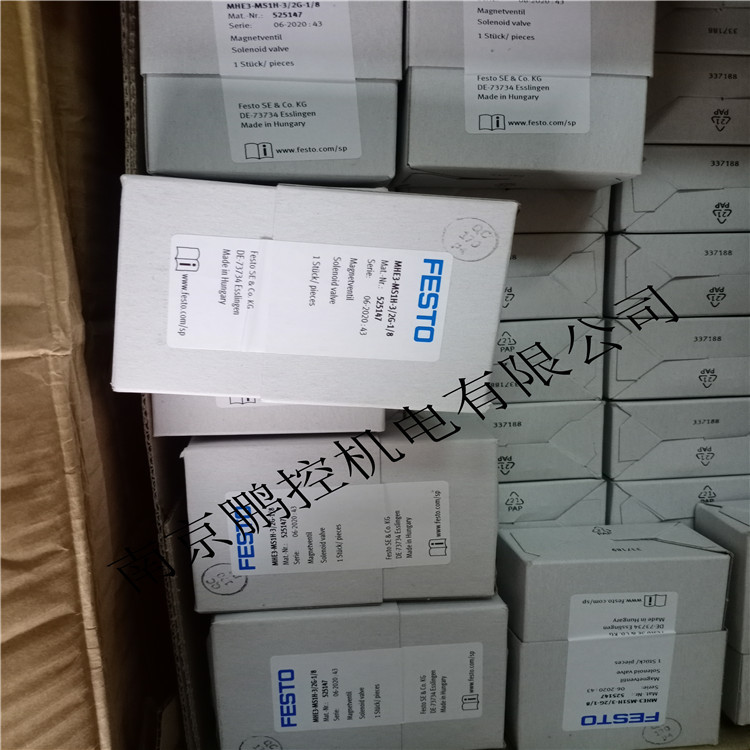 FESTO电磁阀MHE3-MS1H-3/2G-1/8