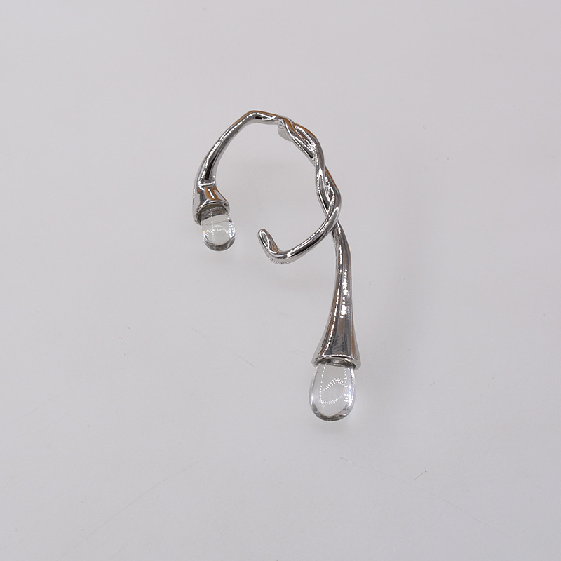 Europäische Und Amerikanische Perlen Ohrringe Frauen Unregelmäßige 925 Silberne Nadel Mode Ohrringe Temperament Ohrringe Ohrringe In Den Gleichen Stil Großhandel display picture 5
