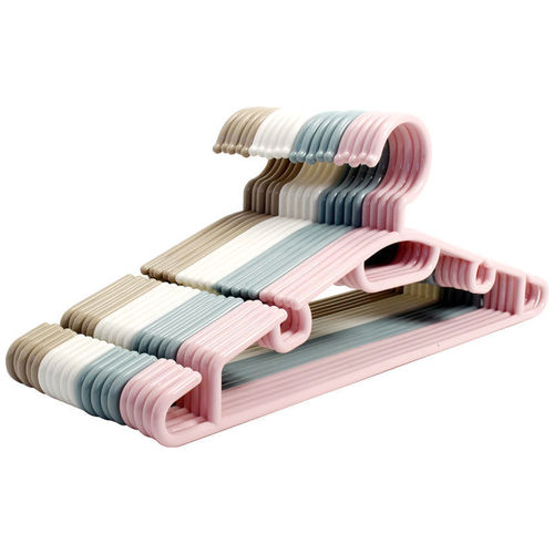 Non-slip multi-functional plastic hanger, clothing store pants hanger, garment hanger for men and women, adult garment stand, wholesale hangers