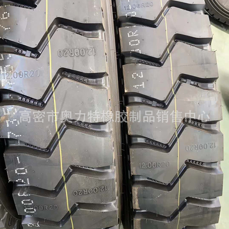 1200R20汽车轮胎子午线钢丝胎短途货车自卸车全轮位花纹12.00-20