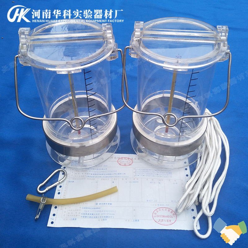 有机玻璃水样采集器 水质采样器 深水污水采水器0.5L1L2L2.5L3L5L
